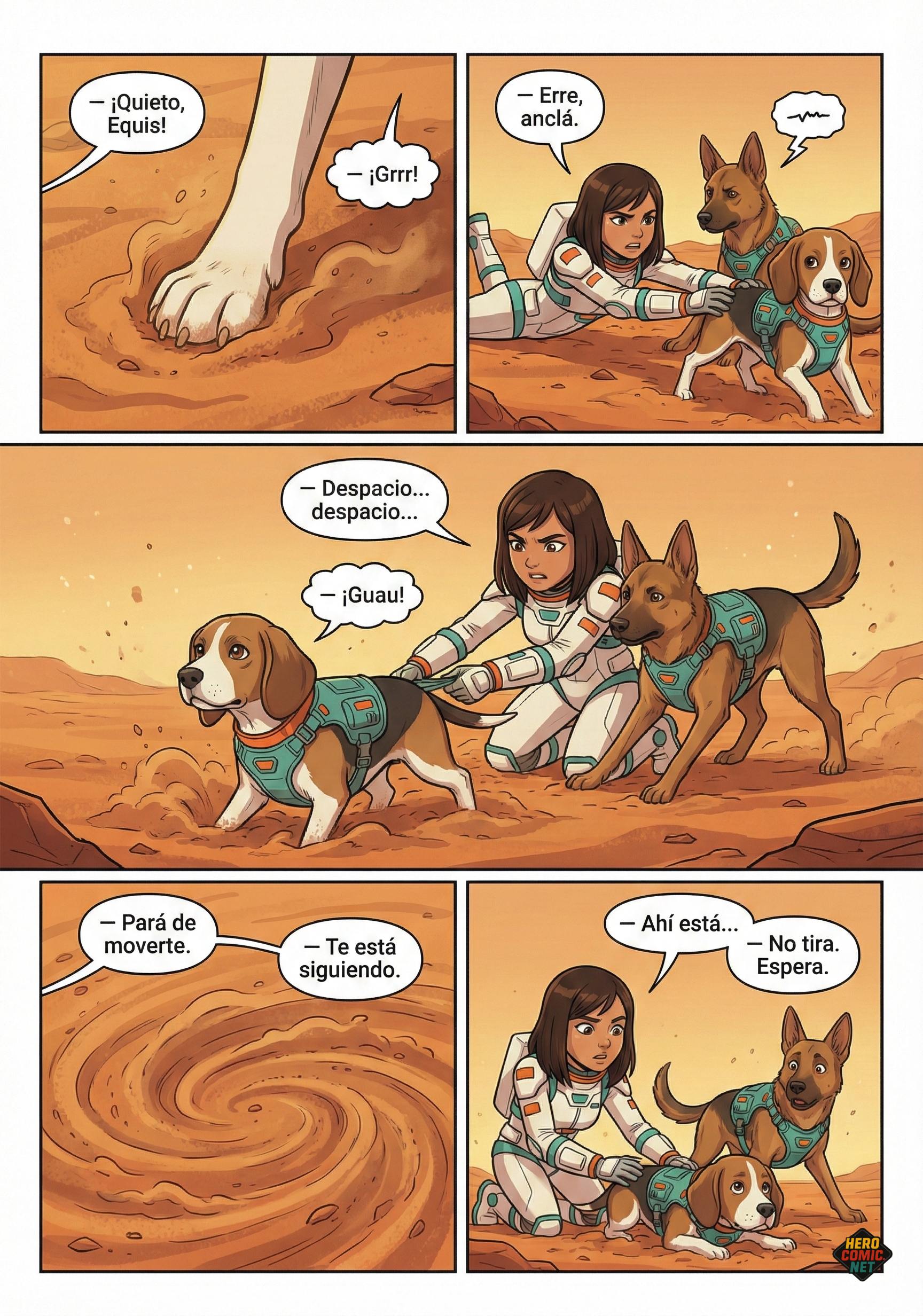 Página 2 - Los perros en círculo