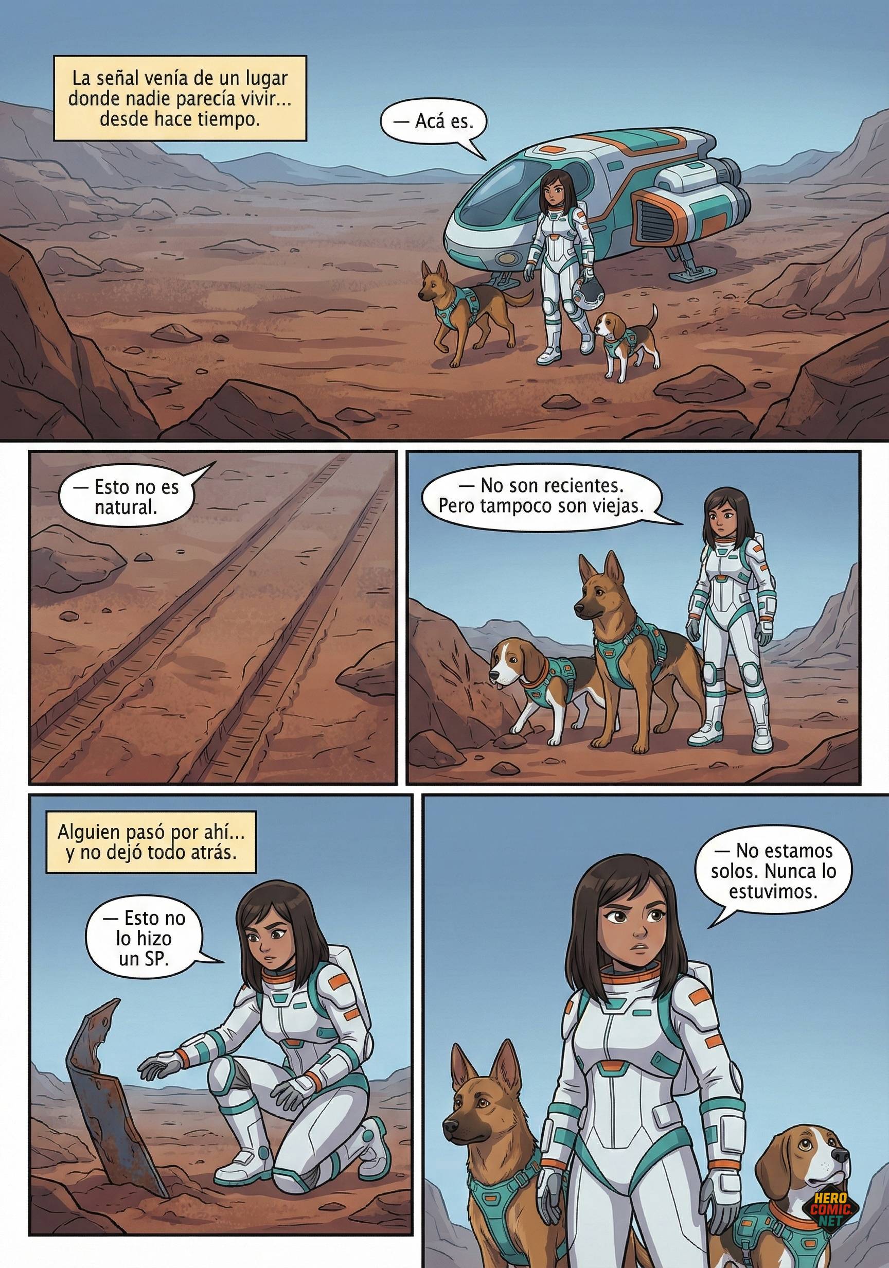 Página 14 - Llegada al lugar de la señal