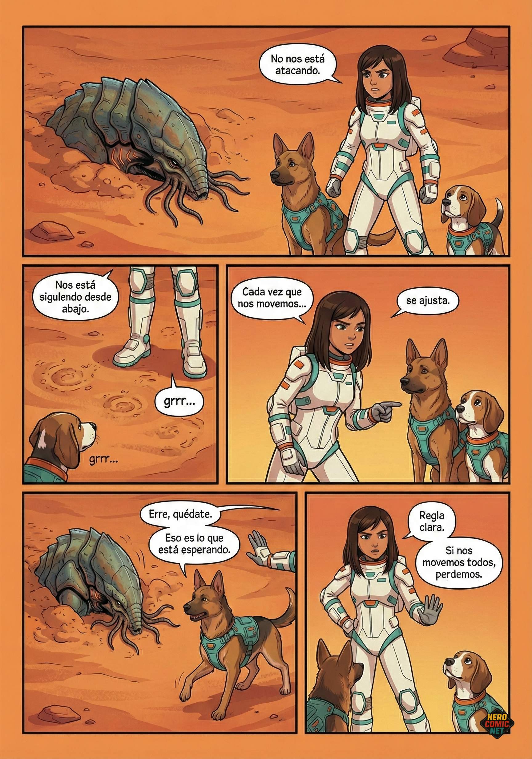 Página 8 - La criatura subterránea